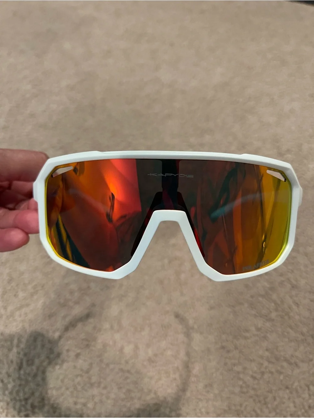 KAPVOE Photochromic UV400 Polarized Sports Cycling Sunglasses Unisex